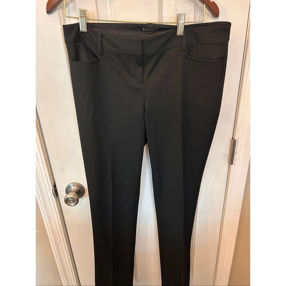 Express women’s dress pants black columnist size 6R work attire work pants